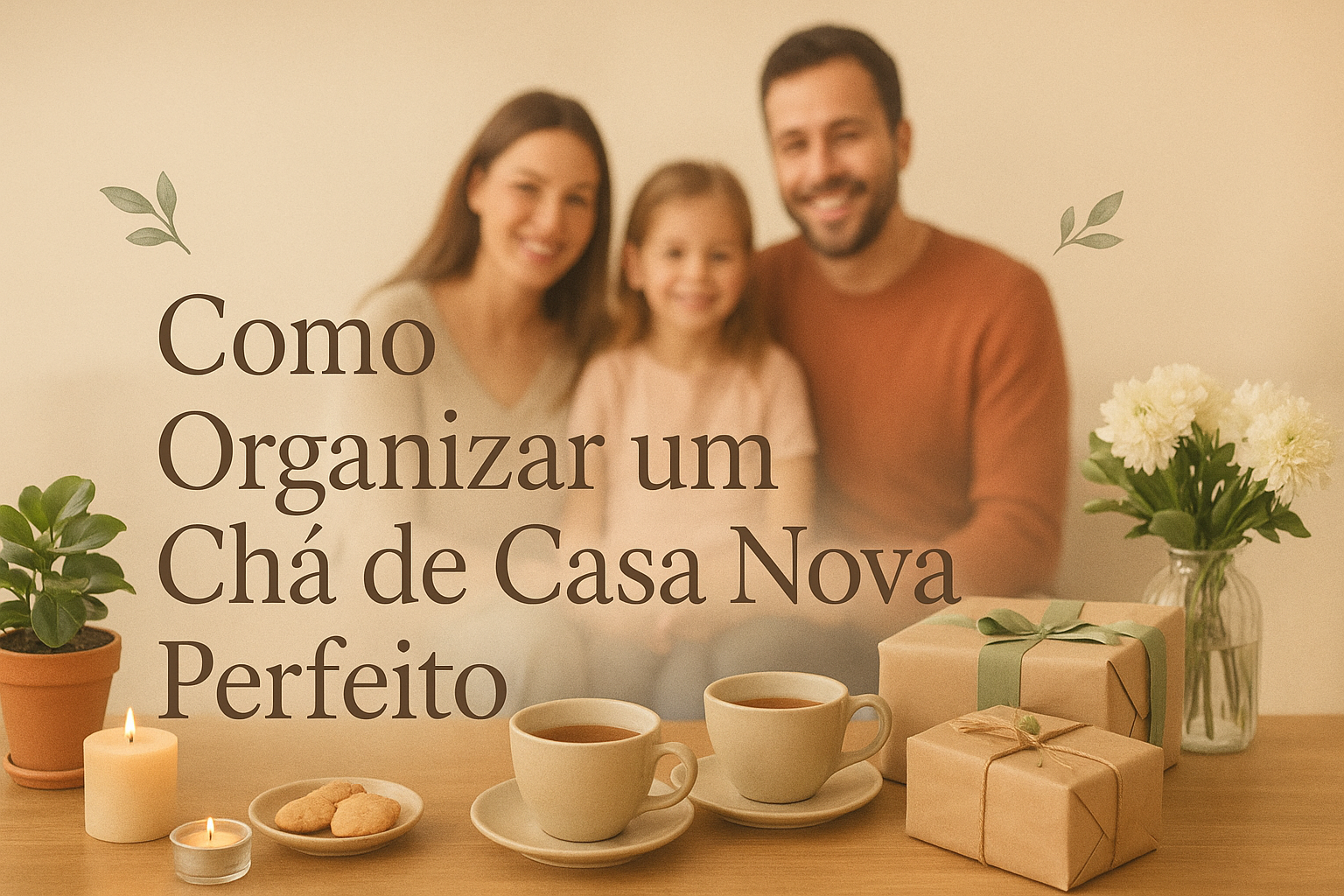 Como Organizar um Chá de Casa Nova Perfeito: Guia Completo 2025