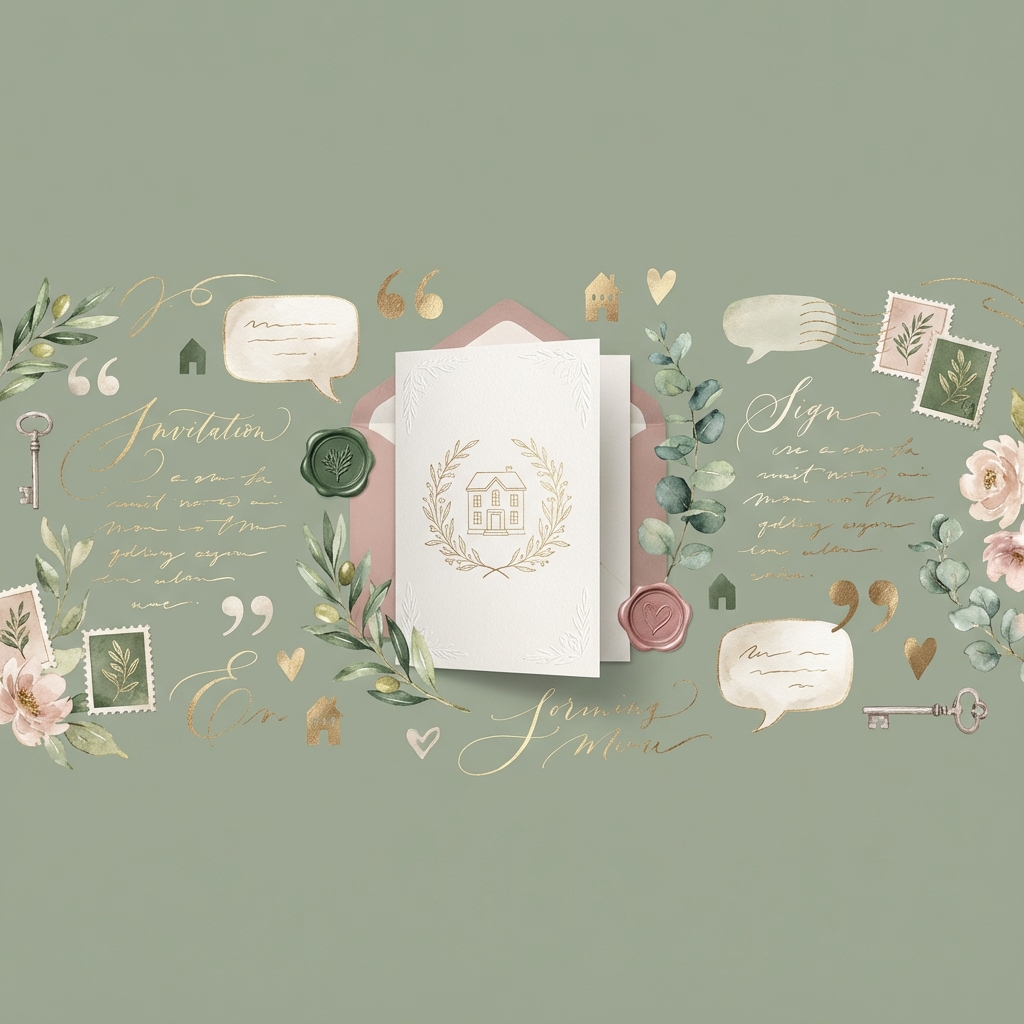 100 Frases Criativas para Convite de Chá de Casa Nova [2025]