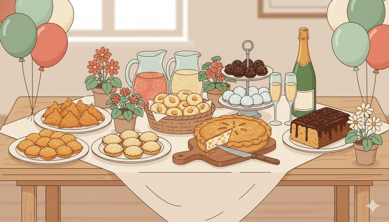 O Que Servir em Chá de Panela: Ideias Deliciosas e Fáceis para Todos os Gostos